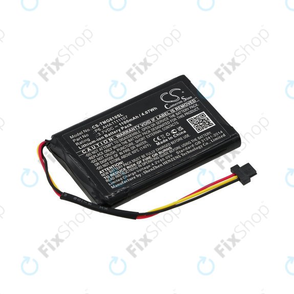 Baterie pentru TomTom Go 610, 1100mAh, Li-Ion, 3.7V, LAHA1111107, HQ