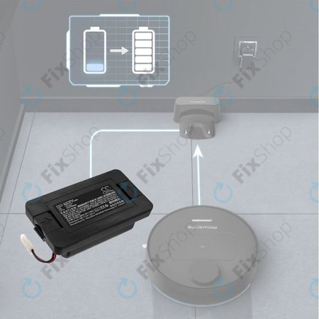 Rowenta Explorer-series, Smart Force Essential-series, Tefal Explorer-series - Baterie RS-RT900866 Li-Ion 14.4V 2600mAh HQ