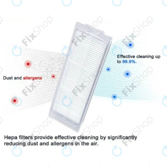 Set de piese de schimb pentru Xiaomi Mi Robot Vacuum Mop 2 Pro, 2 Lite (1x Perie principală, 2x Filter, 2x Perie laterală, 2x Mop)