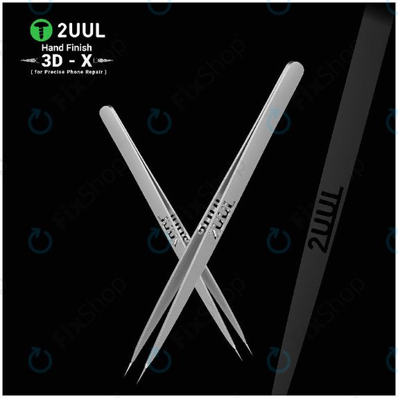 Pensetă de precizie, finisată manual 3D-X, 2UUL TW02