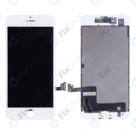 Apple iPhone 7 - Ecran LCD + Sticlă Tactilă + Ramă (White) In-Cell FixPremium