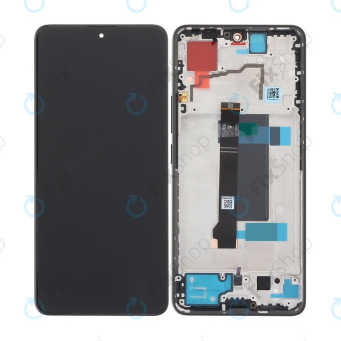Xiaomi Redmi Note 13 Pro 5G 2312DRA50C - Ecran LCD + Sticlă Tactilă + Ramă (Midnight Black) TFT