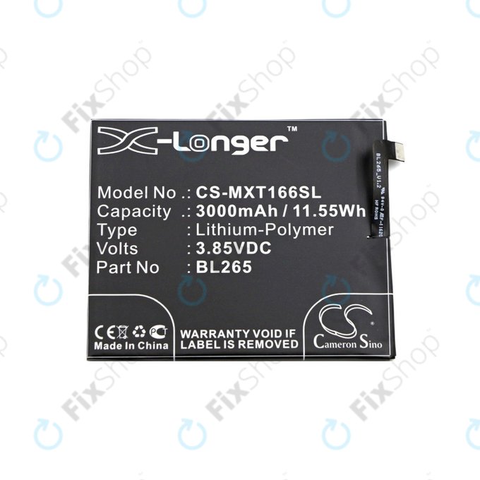 Motorola Moto M XT1663 - Baterie BL265 3000mAh HQ
