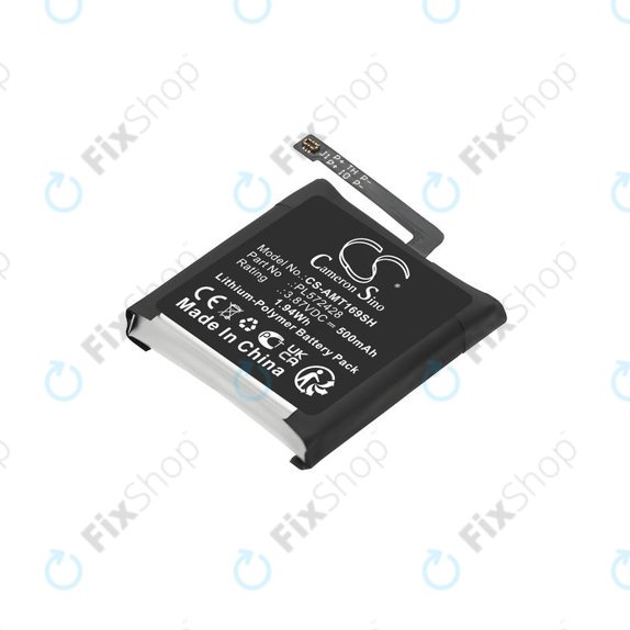 Baterie pentru Amazfit T-Rex 2, A2169, A2170, 500mAh, Li-Pol, 3.87V, PL572428, HQ