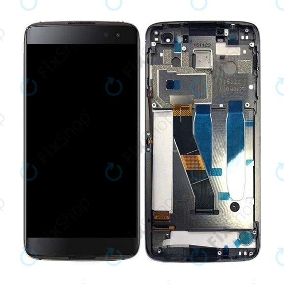 Blackberry DTEK60 - Ecran LCD + Sticlă Tactilă + Ramă (Black) OLED