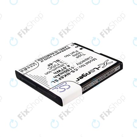 Baterie pentru Nokia N78, N79, N95 8GB, 1100mAh, Li-Ion, 3.7V, BL-6F, HQ