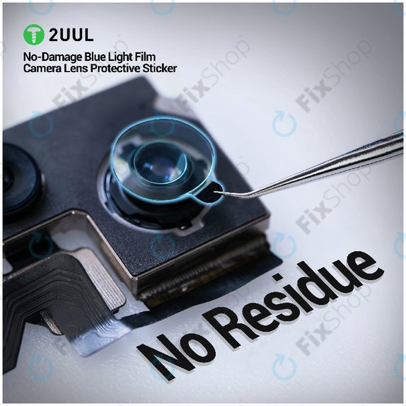 Stickere protecție lentilă cameră cu filtru lumină albastră, 2UUL DA33, 500 buc/pachet