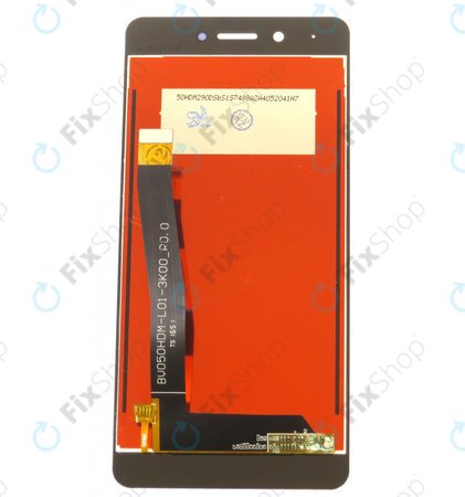 Huawei Nova Smart, Enjoy 6s, Honor 6c - Ecran LCD + Sticlă Tactilă + Ramă + Baterie (White) - 02351FUU Genuine Service Pack