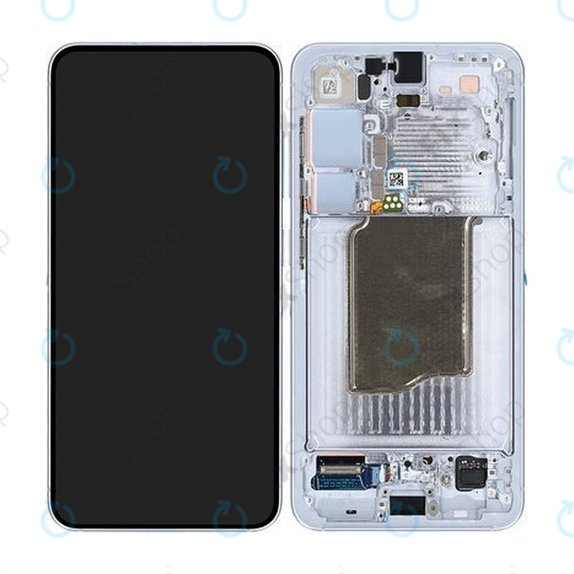 Samsung Galaxy S25 - Ecran LCD + Sticlă Tactilă + Ramă (Icyblue) OLED