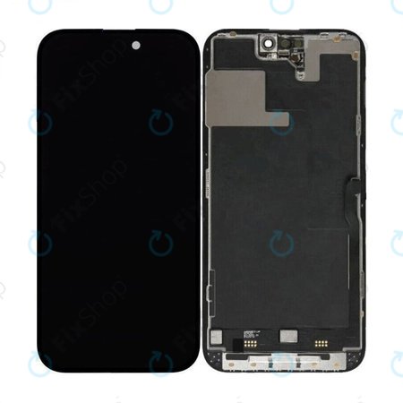 Apple iPhone 14 Pro - Ecran LCD + Sticlă Tactilă + Ramă Hard OLED FixPremium