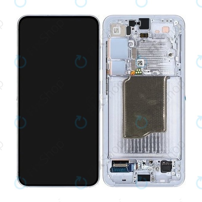 Samsung Galaxy S25 - Ecran LCD + Sticlă Tactilă + Ramă (Icy Blue) - GH82-36329C Genuine Service Pack