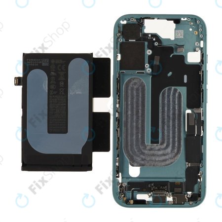 Ramă Mijlocie cu Baterie iPhone 16 | Green | ZD076-00683 | Genuine Apple