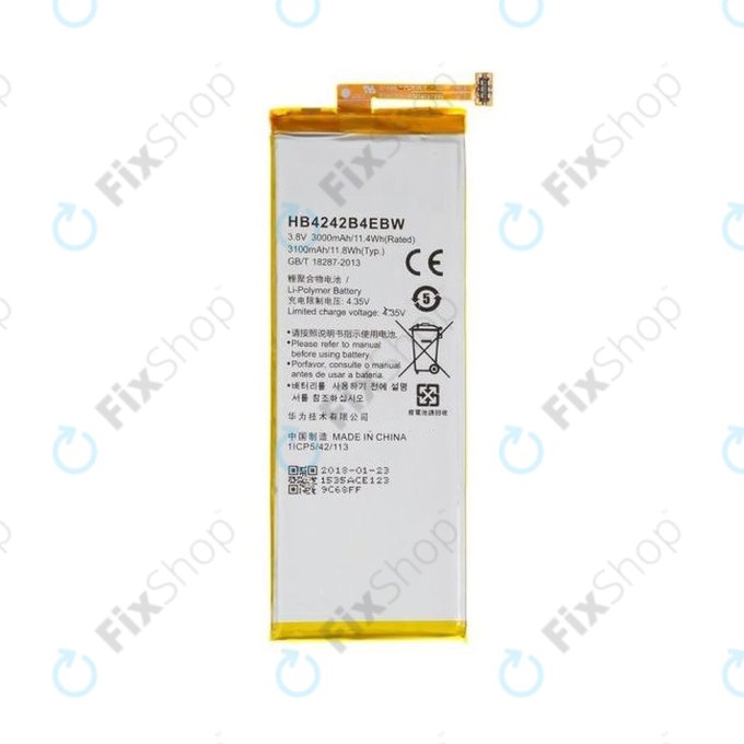 Huawei Honor 6, Huawei Honor 4X - Baterie HB4242B4EBW 3100mAh