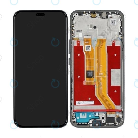 Honor 400 Lite - Ecran LCD + Sticlă Tactilă + Ramă (Velvet Black) - 0235ANTF Genuine Service Pack