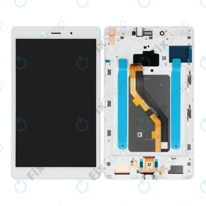 Samsung Galaxy Tab A 8.0 (2019) - Ecran LCD + Sticlă Tactilă (Silver Gray) - GH81-17179A Genuine Service Pack