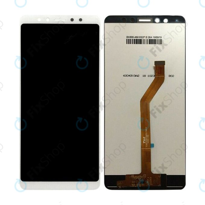 Lenovo K5 Pro - Ecran LCD + Sticlă Tactilă (White) TFT