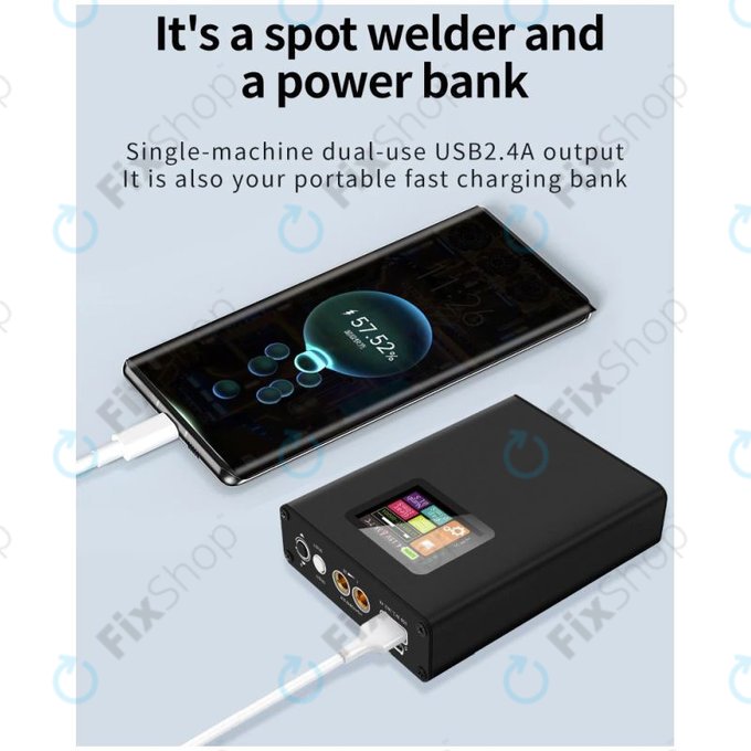 Docreate SW - Aparat Portabil de Sudura in Puncte cu Afisaj Digital (5000mAh)