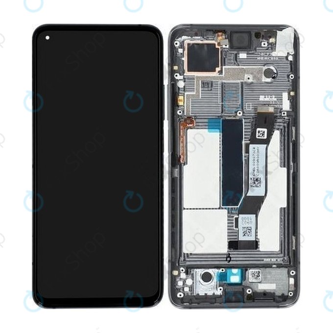 Xiaomi Mi 10T 5G, Mi 10T Pro 5G - Ecran LCD + Sticlă Tactilă + Ramă (Cosmic Black) - 5600030J3S00 Genuine Service Pack