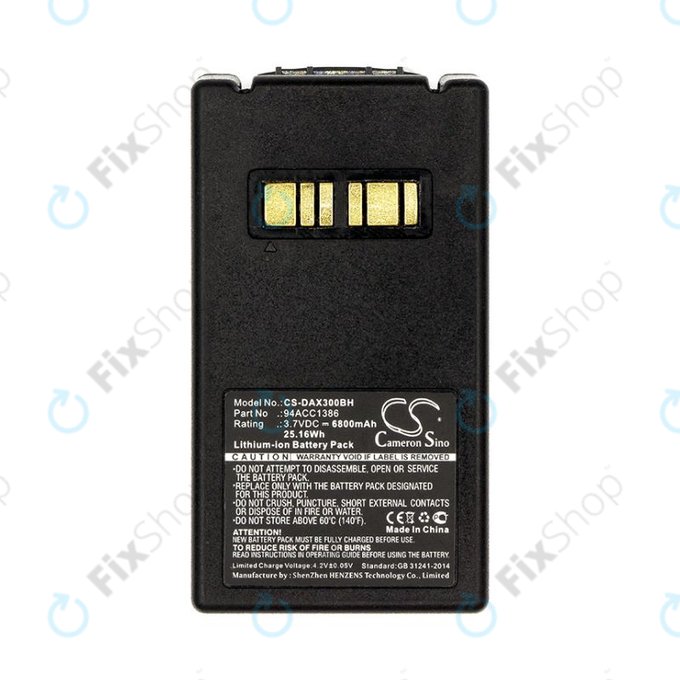 Baterie pentru Datalogic Falcon X4, X3, 6800mAh, Li-Ion, 3.7V, 94ACC1386, HQ