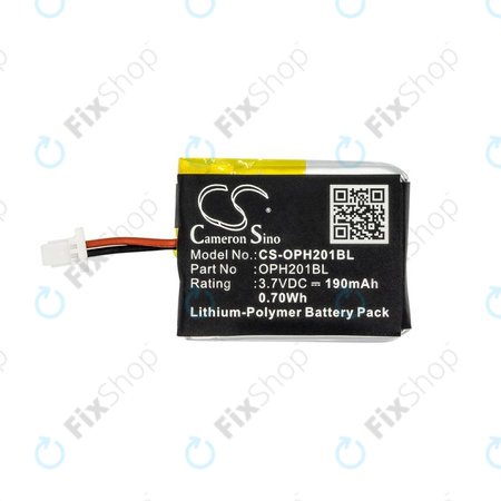 Baterie pentru Opticon OPN-2000, 190mAh, Li-Pol, 3.7V, OPH201BL, HQ