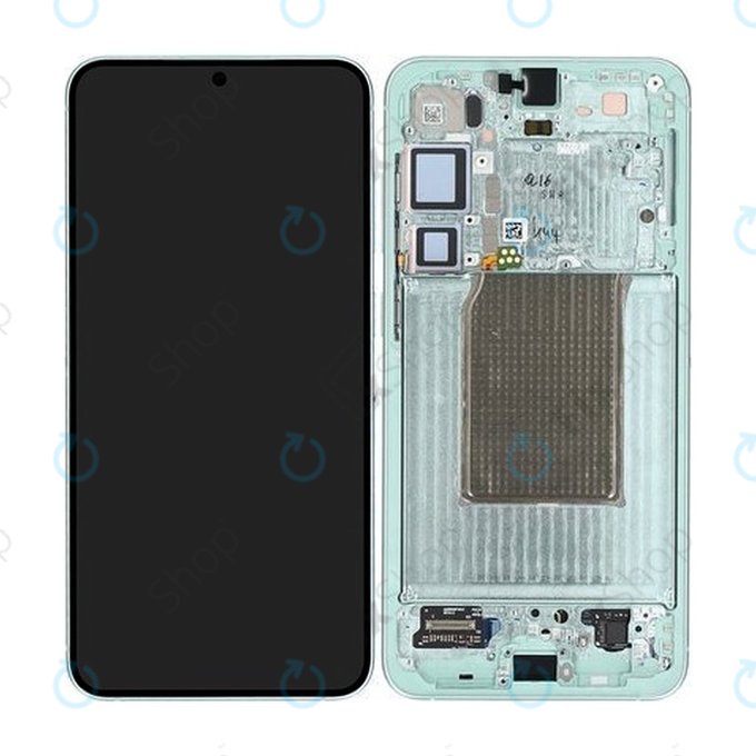 Samsung Galaxy S25 Plus - Ecran LCD + Sticlă Tactilă + Ramă (Mint) OLED