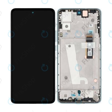 Motorola Edge 30 XT2203 - Ecran LCD + Sticlă Tactilă + Ramă (Aurora Green) - 5D68C20585 Genuine Service Pack