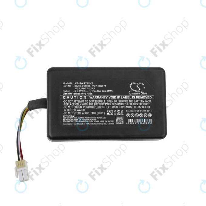Samsung PowerBot R7040 - Baterie DJ96-00193E, VCA-RBT71 Li-Ion 21.6V 4583mAh HQ