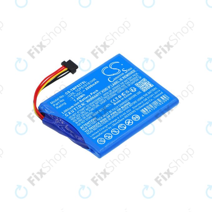 Baterie pentru TomTom Pro 8270, Pro 8275, 2000mAh, Li-Ion, 3.7V, UZ6, HQ