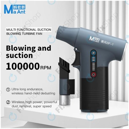 MaAnt BF-1 - Ventilator cu Turbină Multifuncțional pentru Răcire Onstantanee