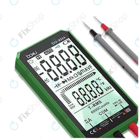 Baku BA-8233 - Multimetru Digital Profesional cu Ecran Tactil