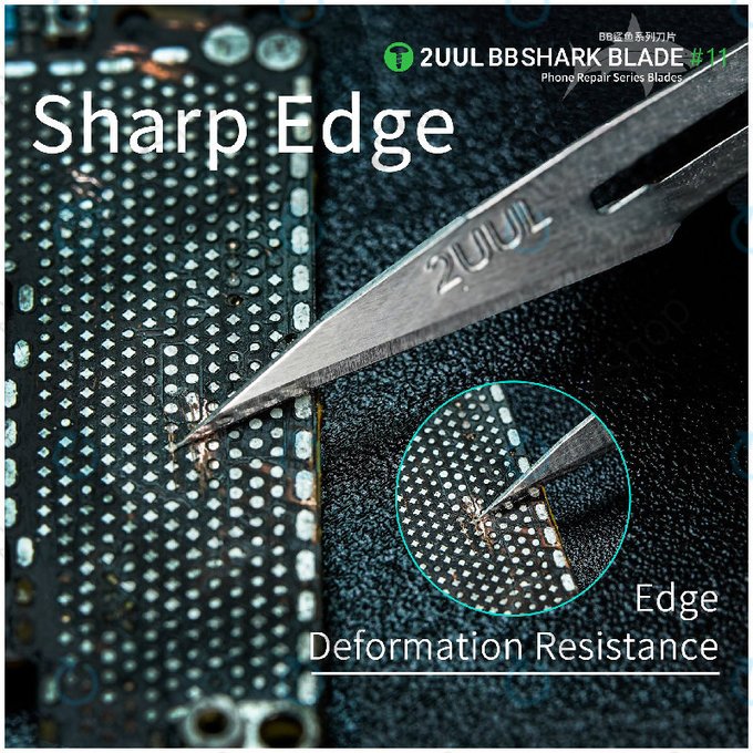 Lame bisturiu Shark Nr.11, BB, 2UUL DA18, 100 buc/cutie