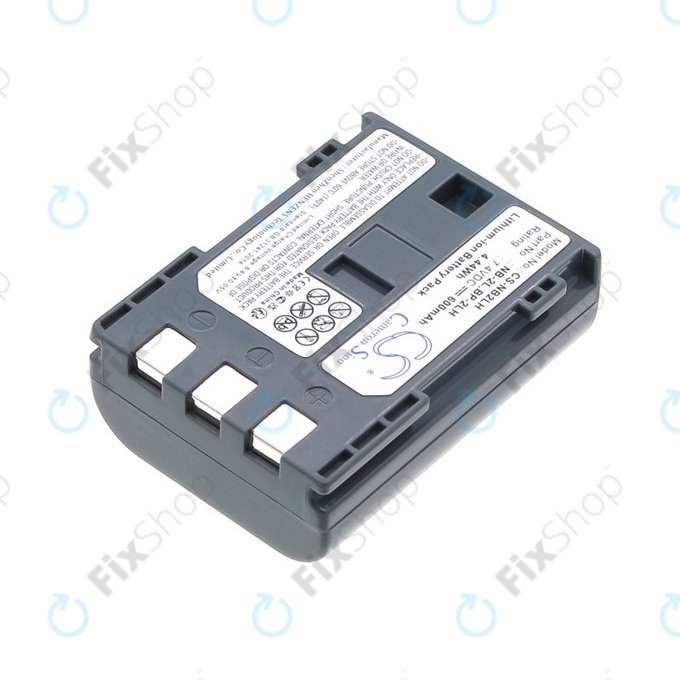 Baterie pentru Canon EOS 350D, 400D, PowerShot S30, S60, S80, 600mAh, Li-Ion, 7.4V, NB-2LH, HQ