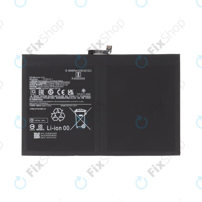 Xiaomi Redmi Pad Pro 5G - Baterie 10000mAh