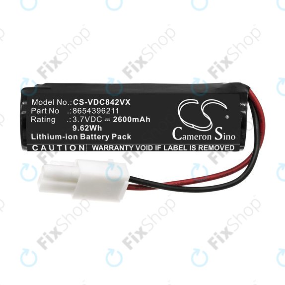 Baterie pentru Vileda Quick & Clean, 2600mAh, Li-Ion, 3.7V, 8654396211, HQ