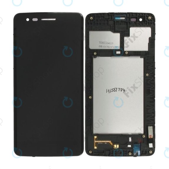 LG K8 M200N (2017) - Ecran LCD + Sticlă Tactilă + Ramă (Black) TFT