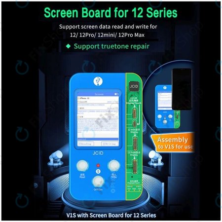 JC V1S, V1SE - Placă LCD pentru iPhone 12, 12 mini, 12 Pro, 12 Pro Max (Upgraded Version)