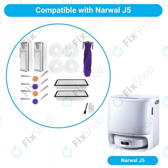 Narwal J5 - Set complet