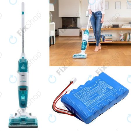 Baterie pentru ETA Aquamaster 1230, Tineco iFloor Wet Dry Vacuum, 2500mAh, Li-Ion, 22.2V, 61SR18650-2200, HQ