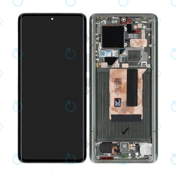 Xiaomi 13 Ultra - Ecran LCD + Sticlă Tactilă + Ramă (Green) - 56000500M100 Genuine Service Pack