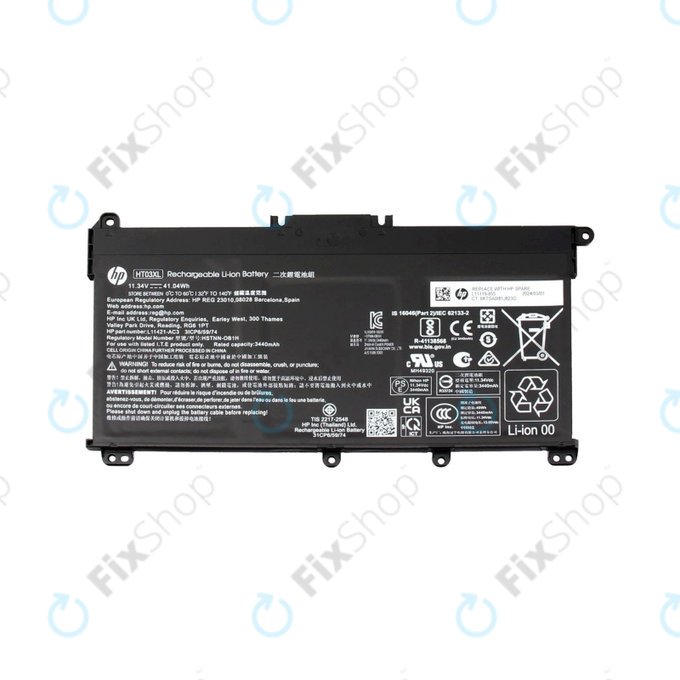 HP Pavilion x360 14-cd - Baterie HT03XL 3600mAh - 77052347 Genuine Service Pack