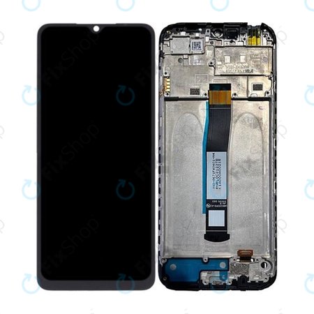 Xiaomi Redmi 10C 220333QAG 220333QBI - Ecran LCD + Sticlă tactilă + Ramă (Graphite Gray) - 560001C3QA00 Genuine Service Pack