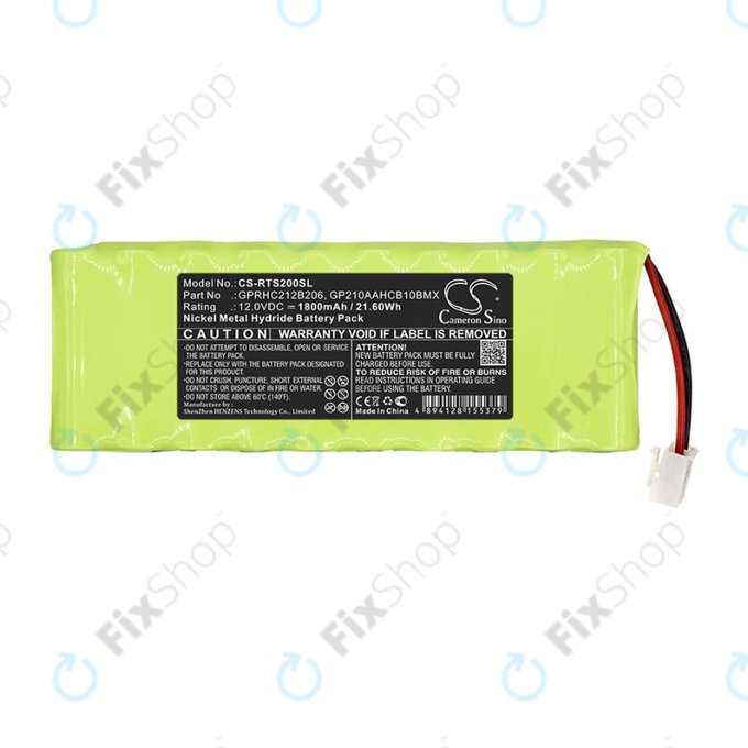 Baterie pentru Roto RT2, Roto Sf G2, 1800mAh, Ni-MH, 12V, 2412-3011, HQ