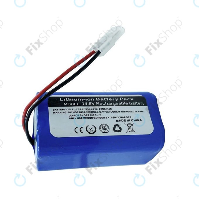 Xiaomi Essential (Mijia G1), Flyco FC-series, myVacBot SN500, Panasonic MC-series, Phicomm X3, Puppy R-series - Baterie Li-026418 Li-Ion 14.8V 2600mAh