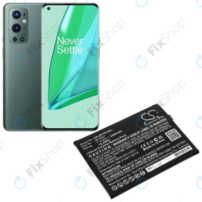 OnePlus 9 Pro - Baterie BLP827 2200mAh HQ
