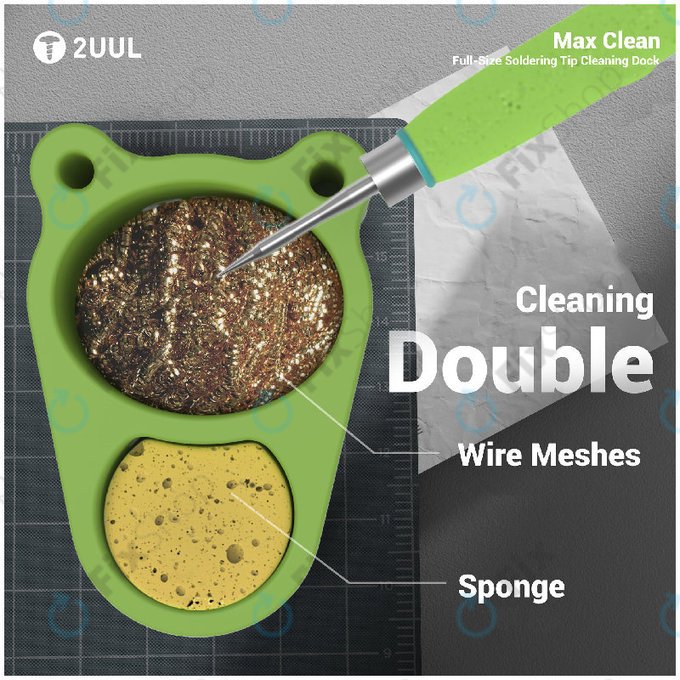 Suport pentru curățarea vârfurilor de lipit Max Clean, 2UUL FD30