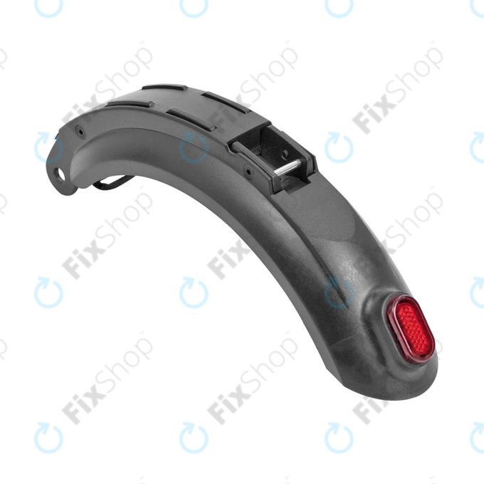 Kugoo S1, S1 Pro, S2, S3 - Aripă Spate de Norși Spate cu Lumină și Cablu (Black)