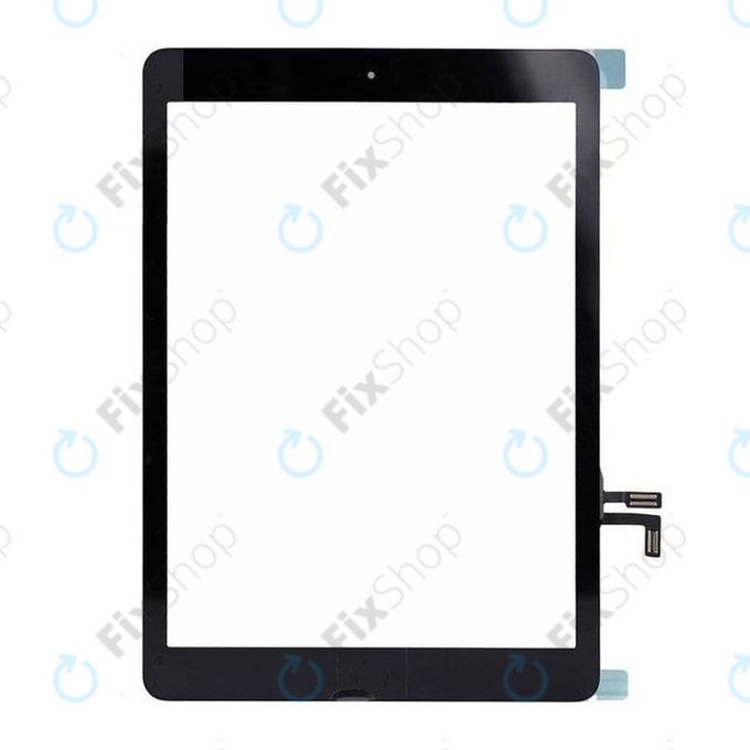 Apple iPad Air - Sticlă Tactilă + Buton Acasă (Black)