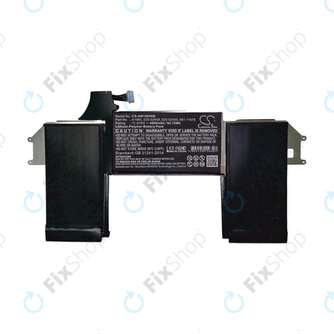 Apple MacBook Air 13" A1932 (Late 2018 - Mid 2019), A2179 (2020) - Baterie A1965 4800mAh HQ