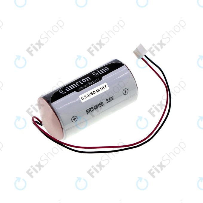 Baterie pentru DSC WT4911B, WT4911R Wireless Outdoor Siren, 14500mAh, Li-MnO2, 3.6V, ER34615M-T1, HQ