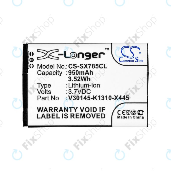 Baterie pentru Siemens Gigaset, Openstage, SL, 950mAh, Li-Ion, 3.7V, V30145-K1310-X445, HQ